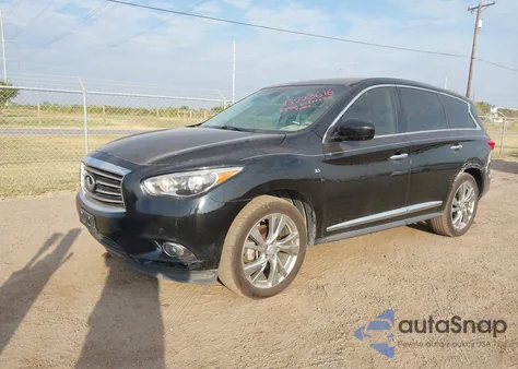 2014 Infiniti Qx60 z USA, uszkodzony, nr VIN 5N1AL0MN3EC533821